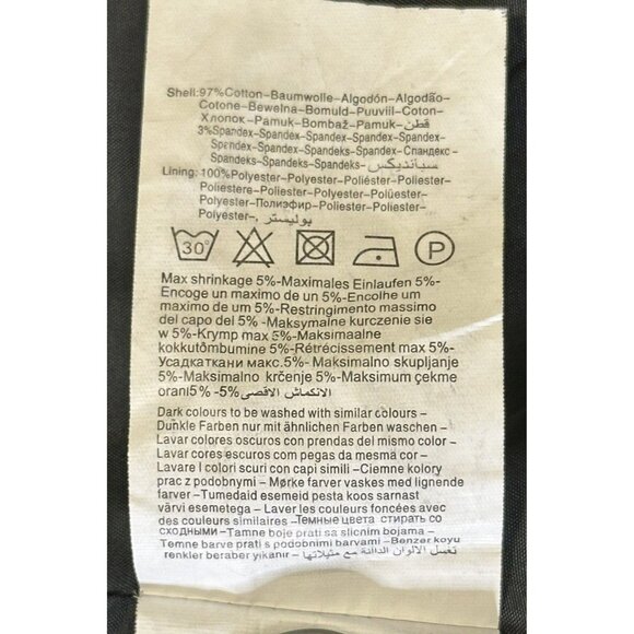 Vero Moda Womens Blazer Jacket Lined 2 Button Stretch Long Sleeve Black Size 36 - Picture 11 of 14